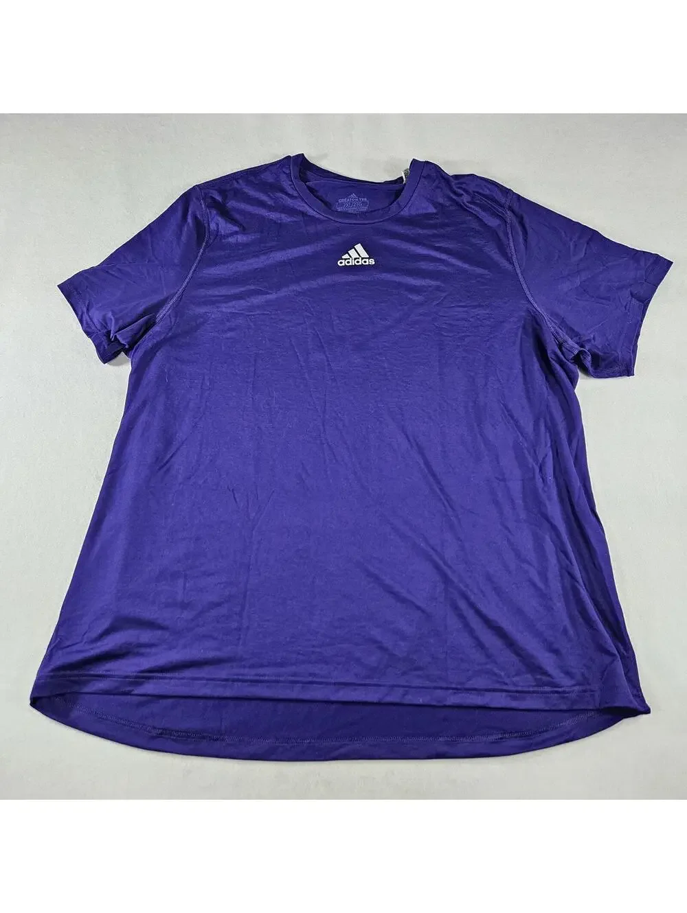 Adidas Creator SS Men’s 2XL Purple Athletic Performance T-Shirt NWT
